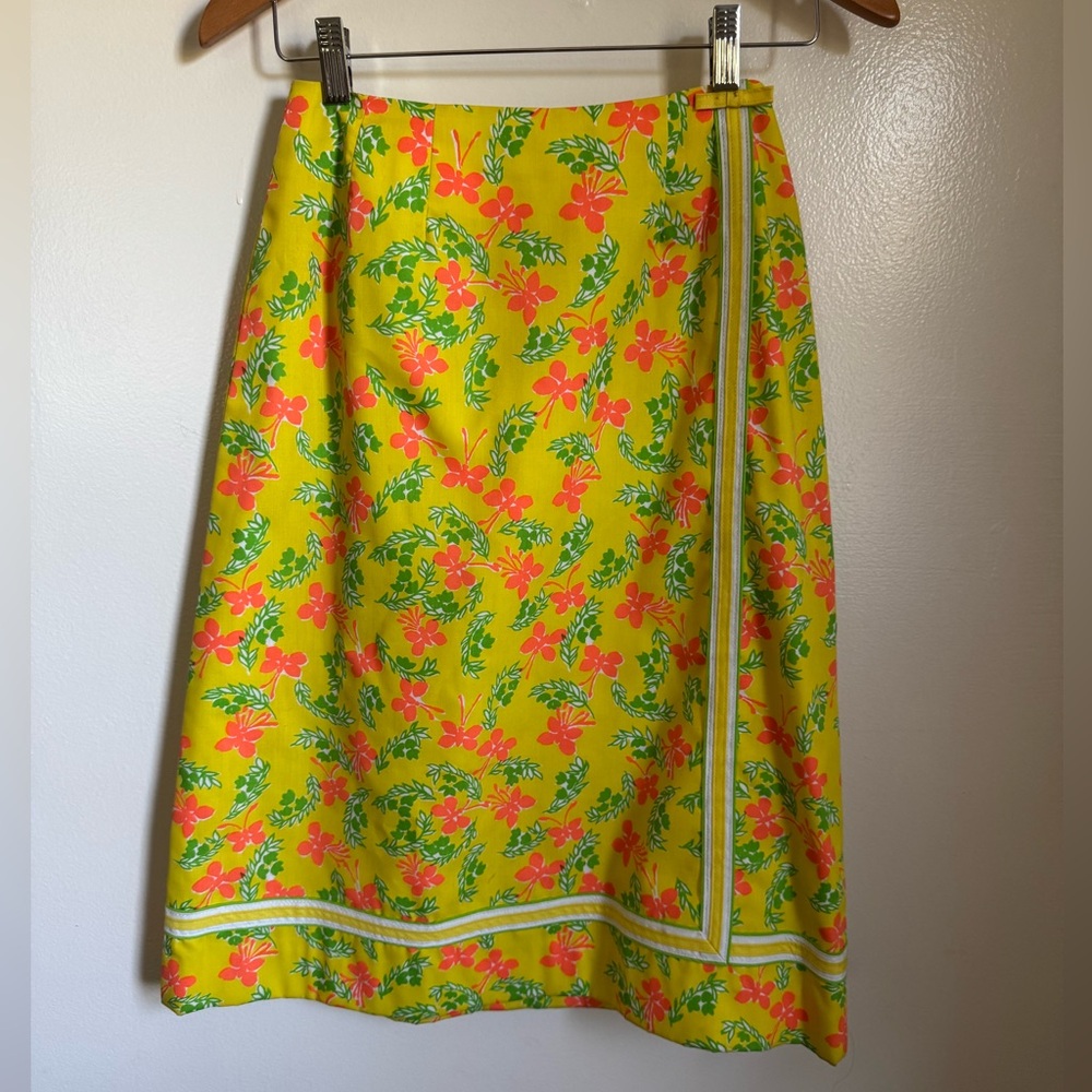 Vintage Lilly Pulitzer “the Lilly” butterfly skirt